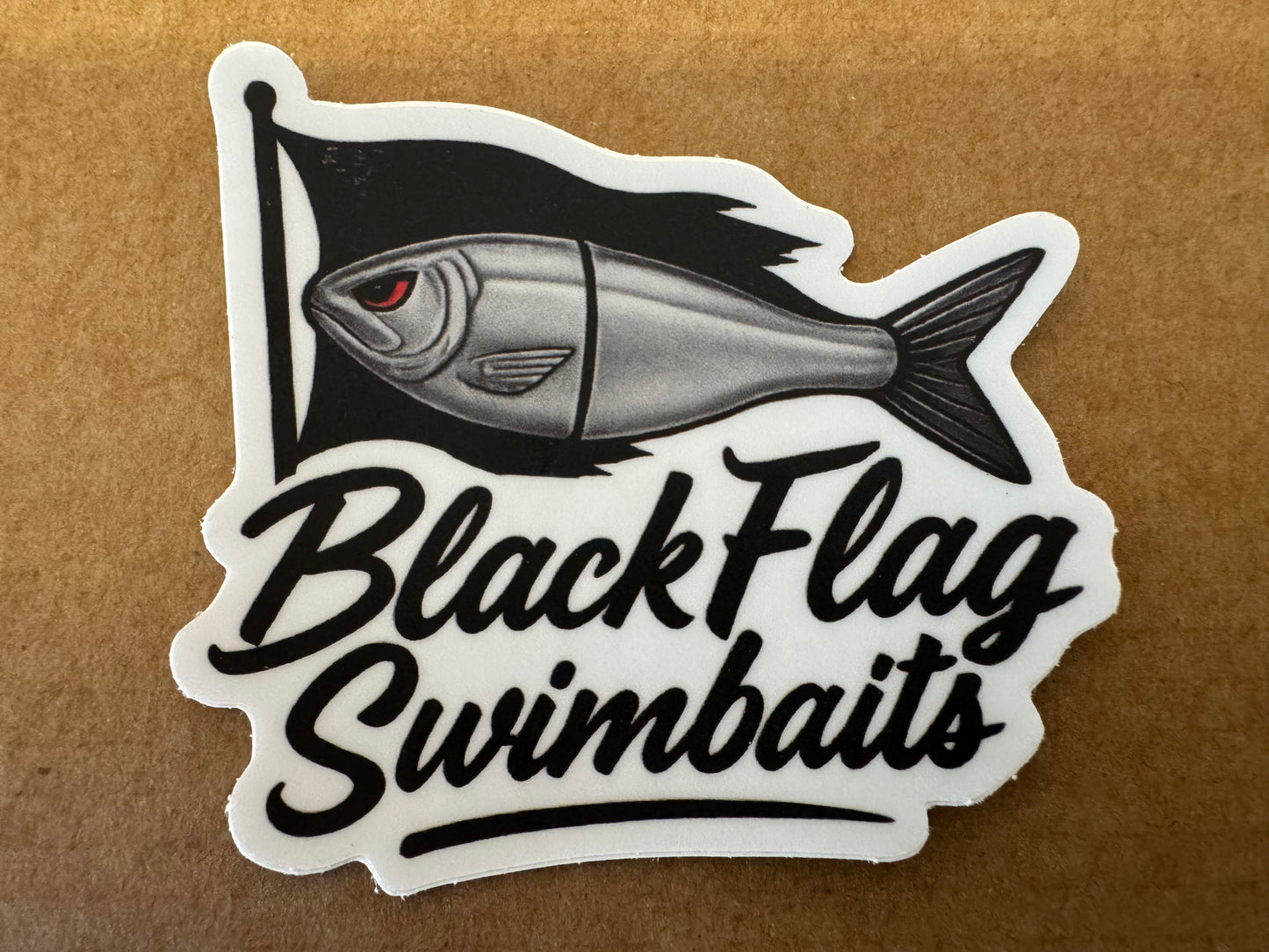Black Flag Swimbaits "Logo" Sticker